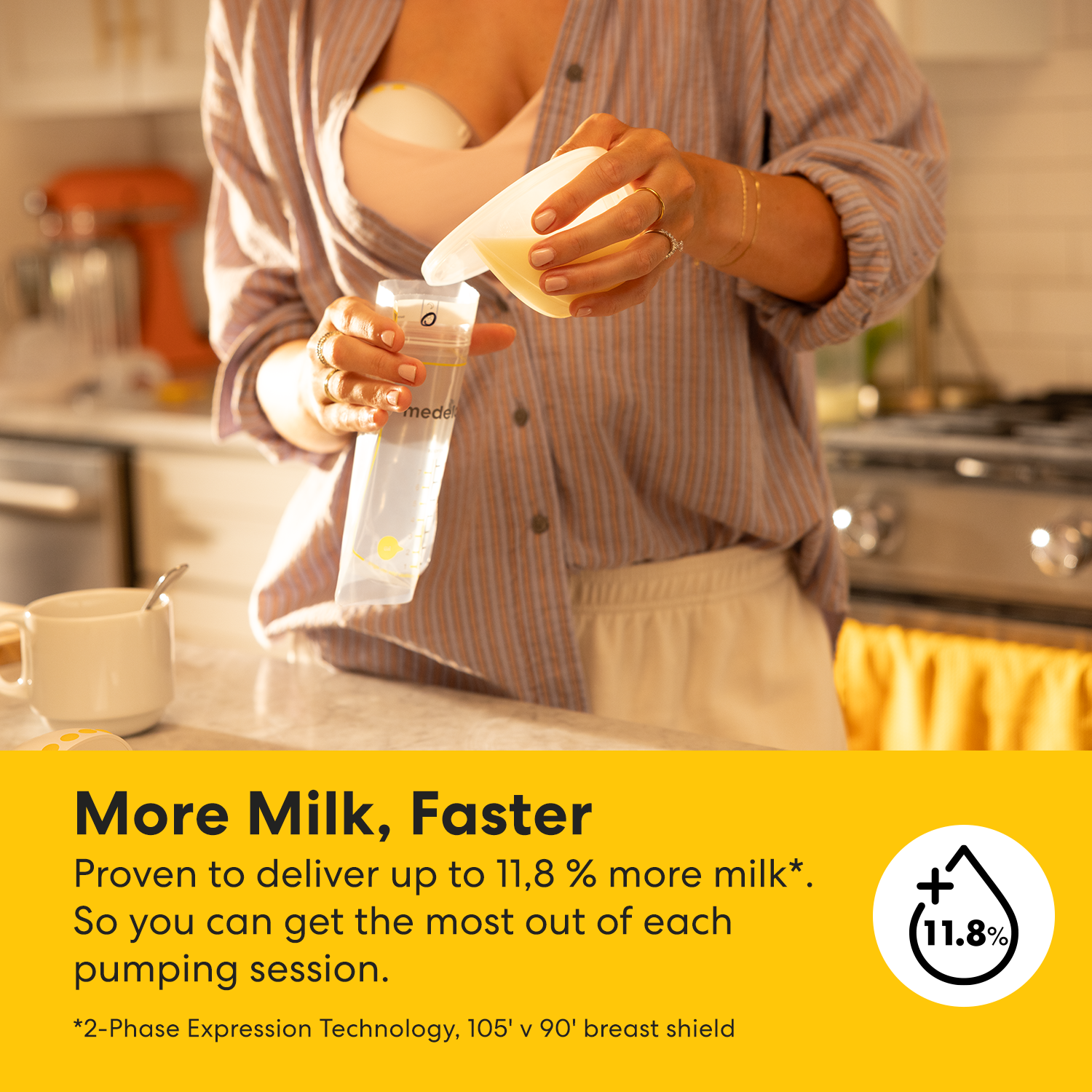 Medela Motion InBra™ Single Electric Wearable Breast Pump