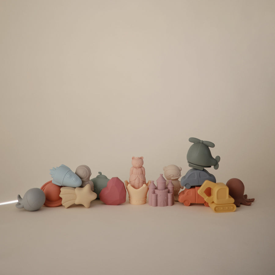 Mushie Princess Mold Free Bath Play Set 10 Months+