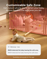 Momcozy 5-Inch Dual-mode Smart Baby Monitor with 2 Camera -BM04