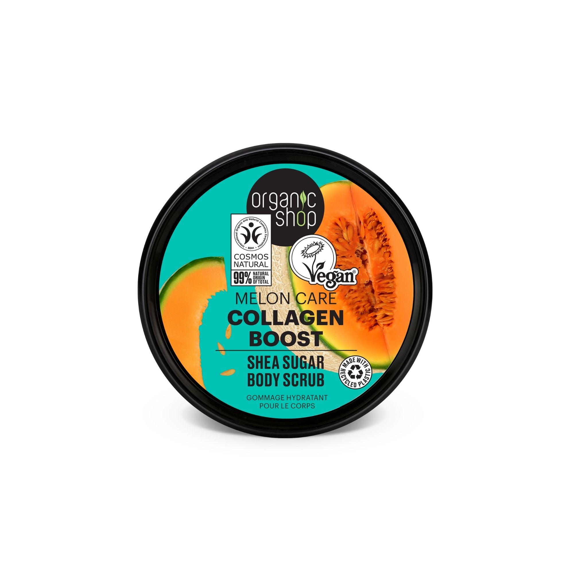 Organic Shop Collagen Boost Shea Sugar Body Scrub (250ml)