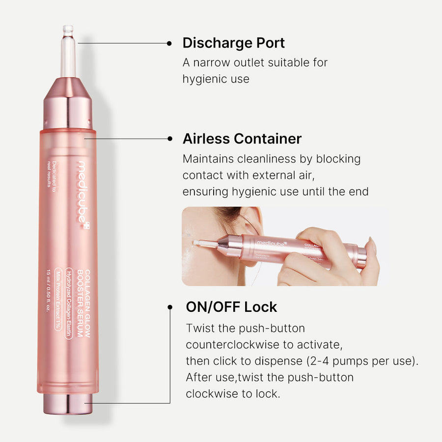 Medicube Collagen Glow Booster Milk Serum *15ml