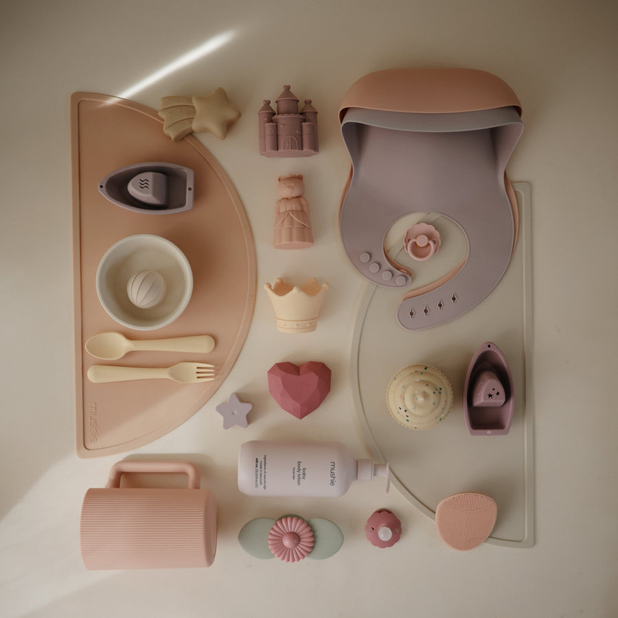 Mushie Princess Mold Free Bath Play Set 10 Months+