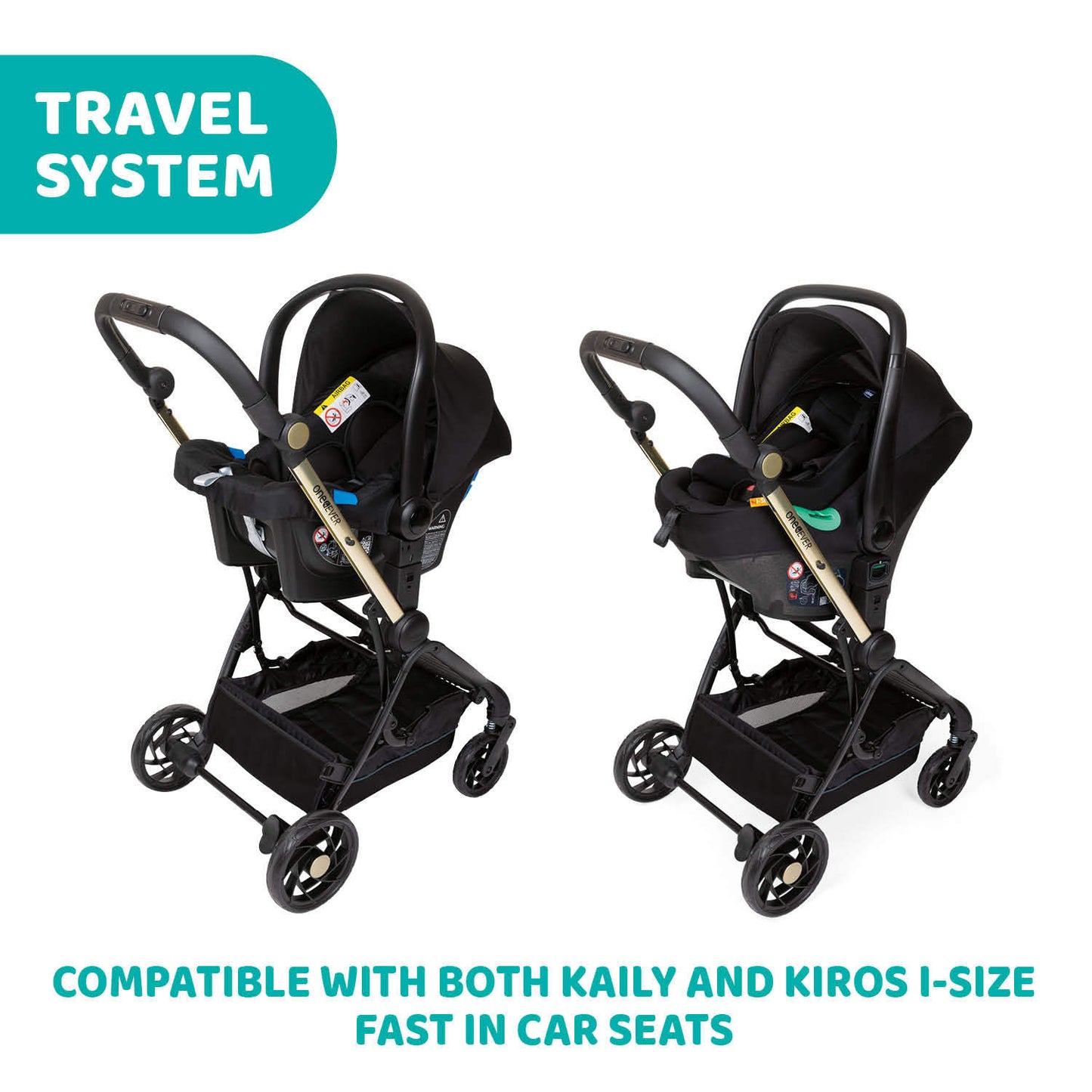 One4Ever 2-ways facing stroller Lightweight