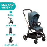 One4Ever 2-ways facing stroller Lightweight