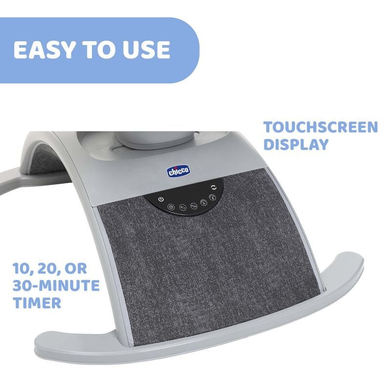 Chicco Comfy Wave Baby Bouncer – Silverspring, Safe & Cozy