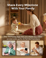 Momcozy 5-Inch Dual-mode Smart Baby Monitor with 2 Camera -BM04