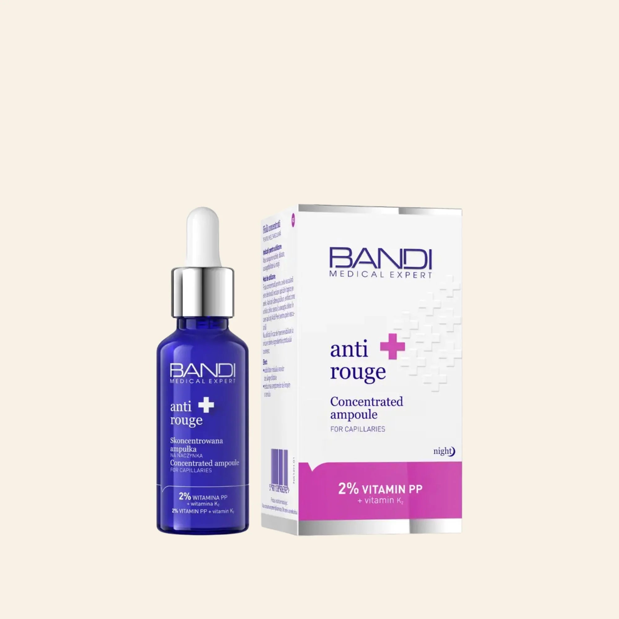 Bandi MEDICAL EXPERT Anti-Rouge Concentrated Capilary Ampoule