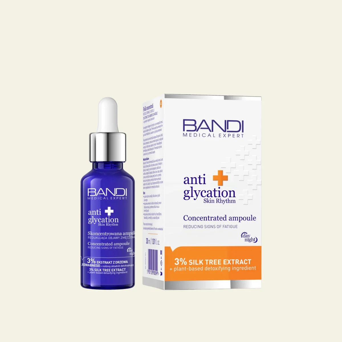 BANDI ANTI GLYCATION Concentrated Ampoule Reducing Signs Of Fatigue
