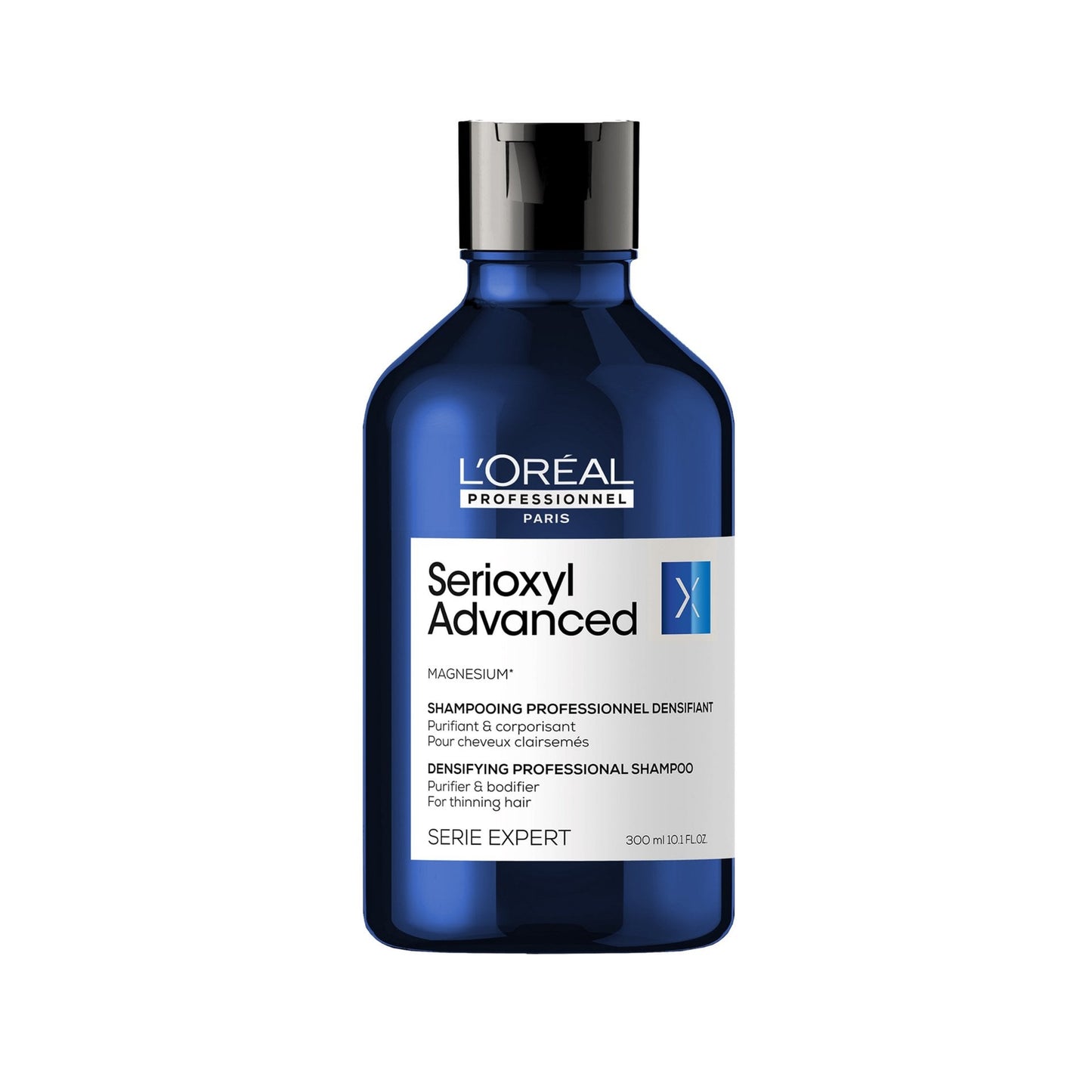 Serie Expert [Serioxyl Advanced] Purifier bodifier shampoo.