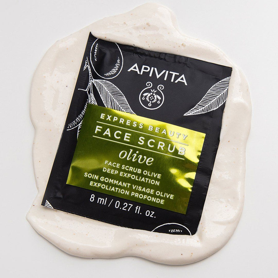 Face Scrub Olive for Deep Exfoliation