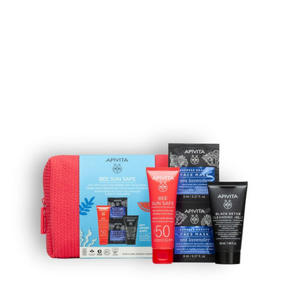 Apivita Bee Sun Safe - Anti-Spot & Anti-Age Face Cream (SPF 50) Set