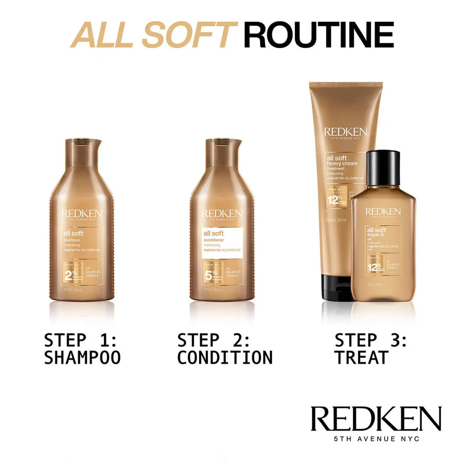 Redken All Soft Shampoo (dry, brittle hair) *300ml