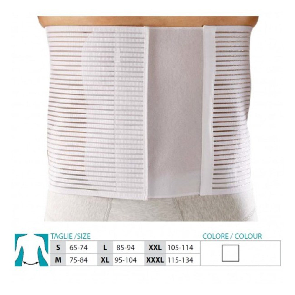 3090 Abdominal Support Belt Multi Stripes Fabric 28 cm
