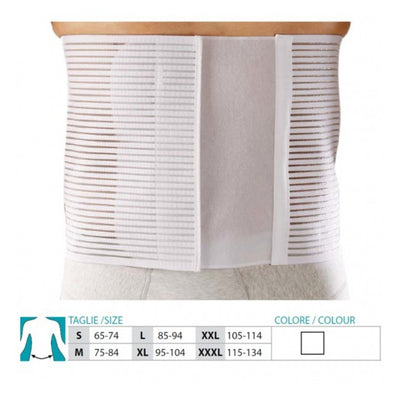 3090 Abdominal Support Belt Multi Stripes Fabric 28 cm