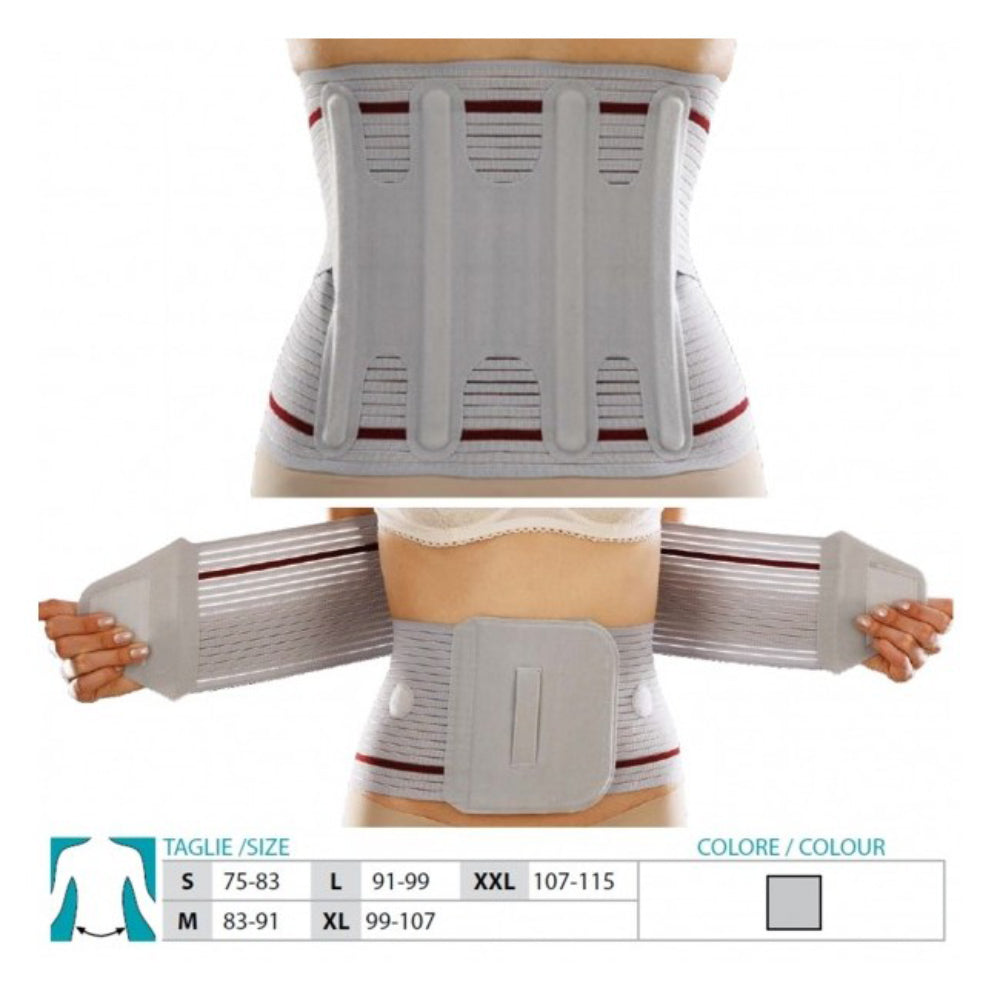 3083 Elastic Lumbosacral Support With Rear Panel -Korse
