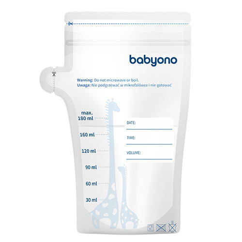 Breast milk storage bags 180ml 30pcs