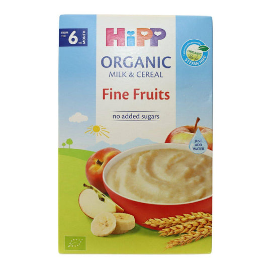 Hipp Milk &amp; Cereal Fine Fruits 6M+ 250g - Halsa