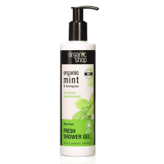 O.SH FRESH SHOWER GEL MINTY RAIN 280 ML(1526E)