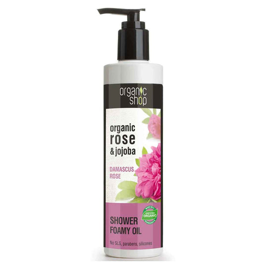 O.SH SHOWER FOAMY OIL DEMASCUS ROSE 280 ML(1571E)