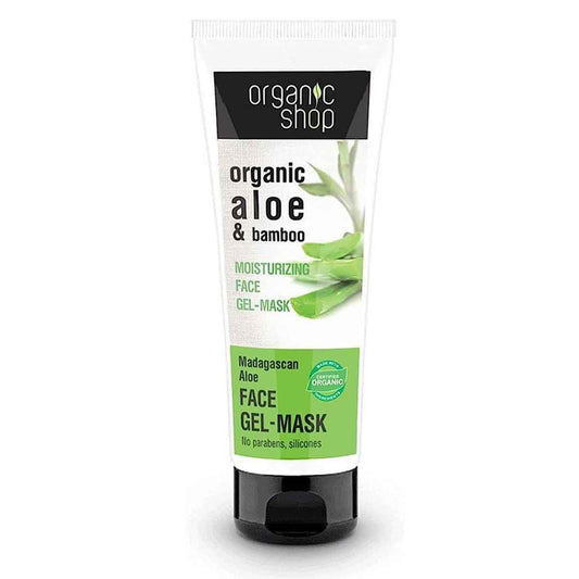 O.SH MOIST.FACE GEL-MASK MADAGASKAN ALOE 75ML(2189
