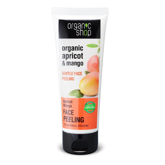 O.SH GENTLE FACE PEELING APRICOT MANGO 75ML (2196E)