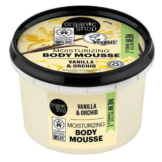 O.SH BODY MOUSSE BOURBON VANILLA 250 ML (2486E)