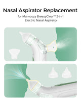 Momcozy BreezyClear™ 2-in-1 Electric Nasal Aspirator Replacement Heads