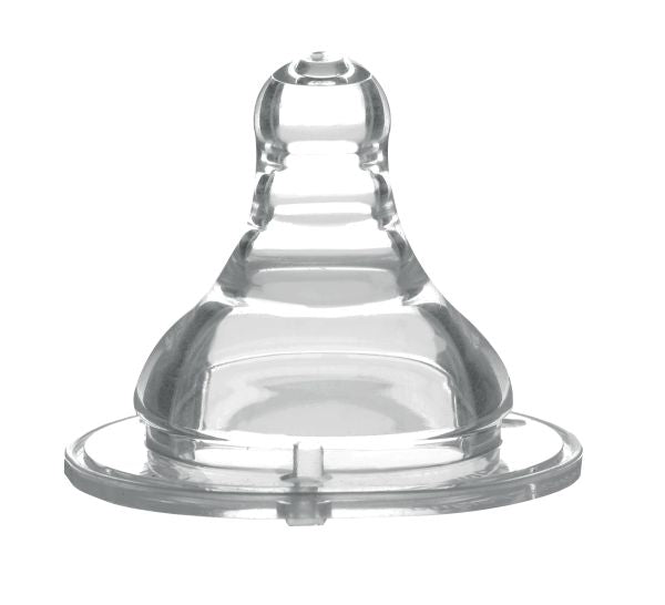 Anti colic nipple for wide neck bottles X cut