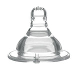 Anti colic nipple for wide neck bottles X cut