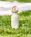 Stainless Steel Bottle Animal Print Ivory