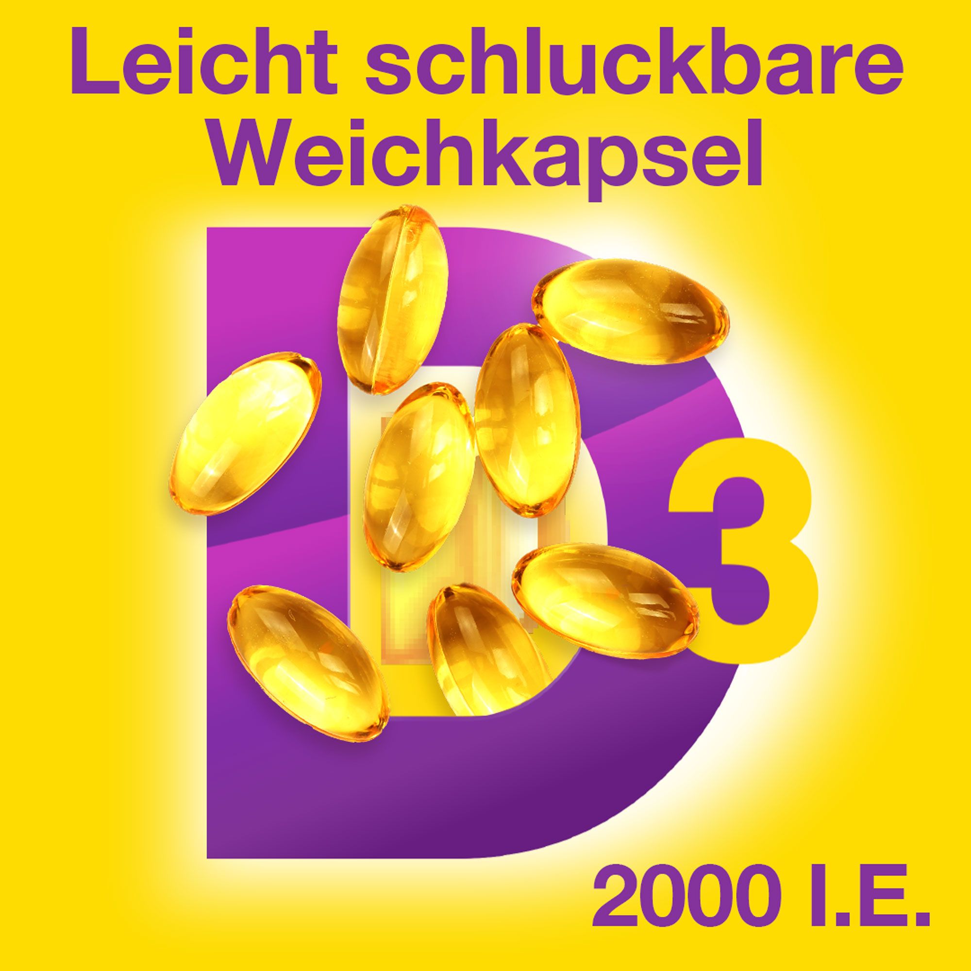 VIGANTOLVIT 2000 I.E. Vitamin D3 Weichkapseln 60 St