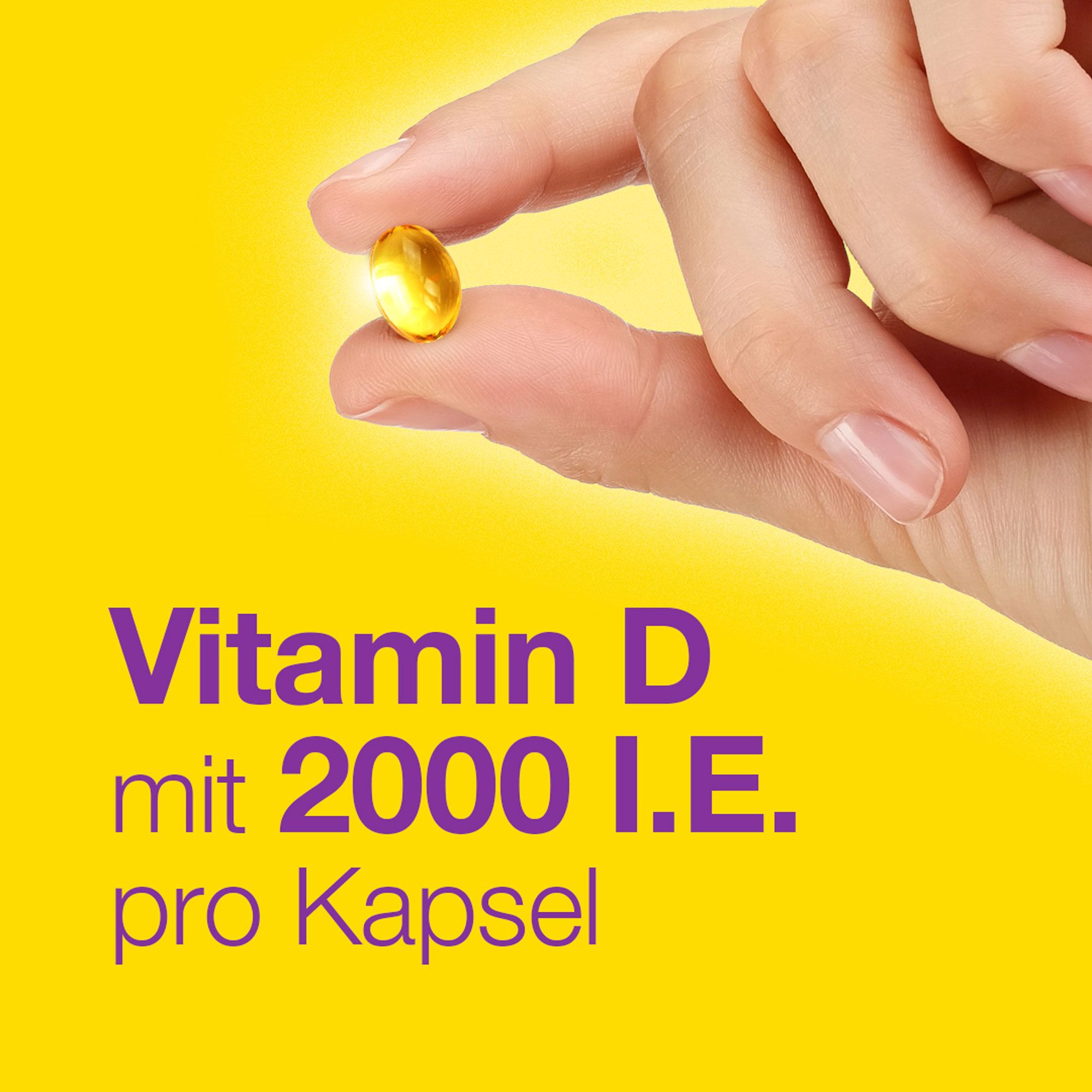 VIGANTOLVIT 2000 I.E. Vitamin D3 Weichkapseln 60 St