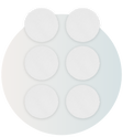 Washable 6x Cotton Breast Pads