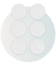 Washable 6x Cotton Breast Pads