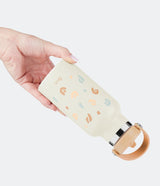 Stainless Steel Bottle Animal Print Ivory