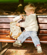 Stainless Steel Bottle Animal Print Ivory