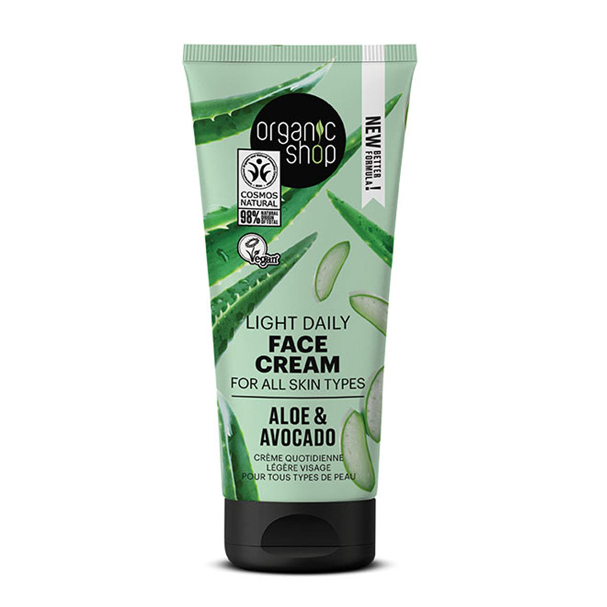 O.SH LIGHT DAILY FACE AVOCADO&ALOE 50ml-40827E