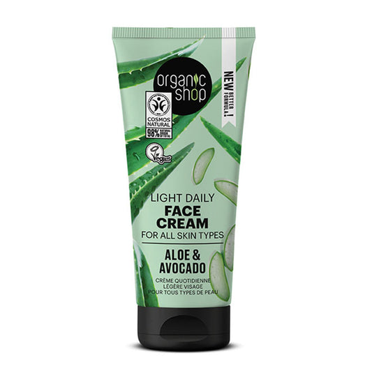 O.SH LIGHT DAILY FACE AVOCADO&ALOE 50ml-40827E