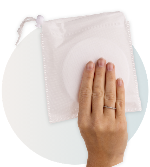 Washable 6x Silk Breast Pads