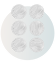 Washable 6x Silk Breast Pads