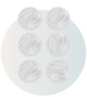 Washable 6x Silk Breast Pads
