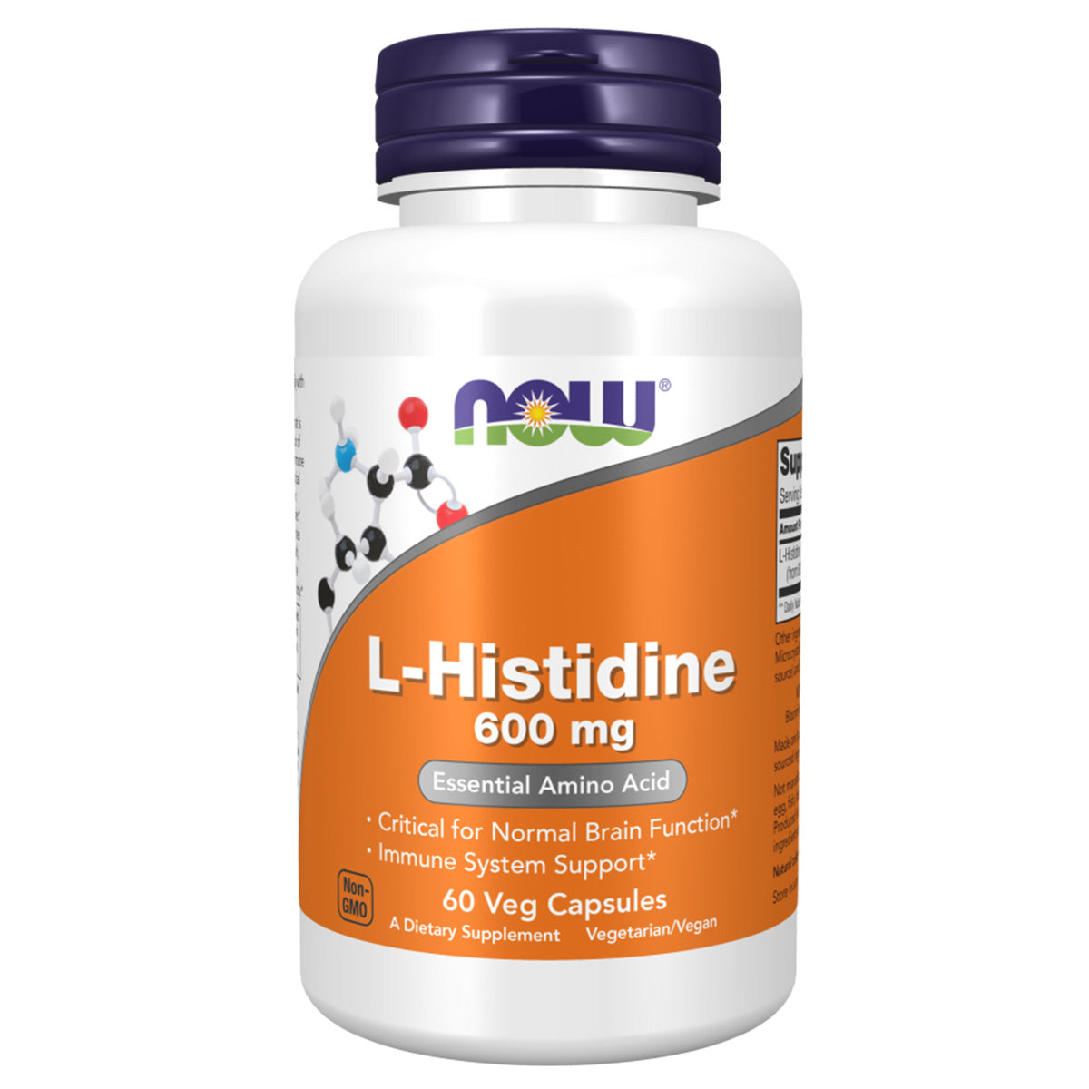 L-HISTIDINE 600MG  60 VCAPS