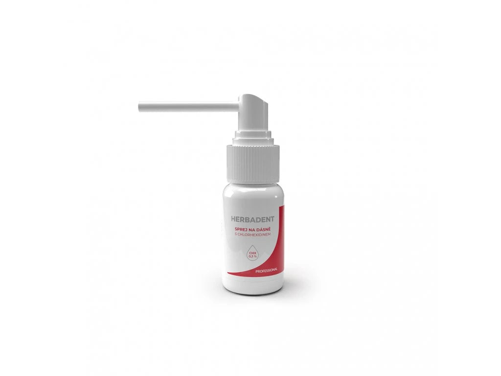 HERBADENT PROFESSIONAL Gum Spray with Chlorhexidine 25 ml