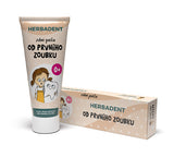 HERBADENT & MDDr. ŠTĚTINOVÁ Toothpaste from the First Tooth, Peach, 75 g