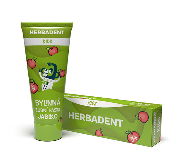 HERBADENT KIDS Herbal Toothpaste APPLE 75 g