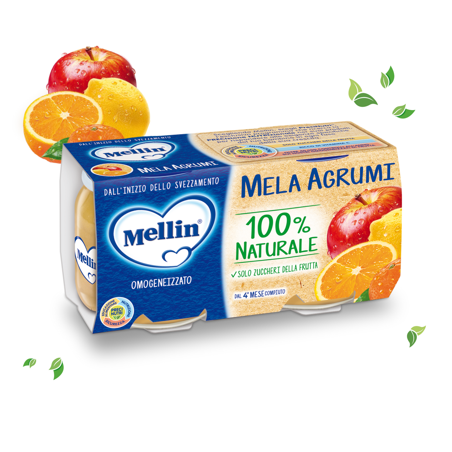 Mela Agrumi Confezione da 200 g ℮ (2 vasetti x 100 g)