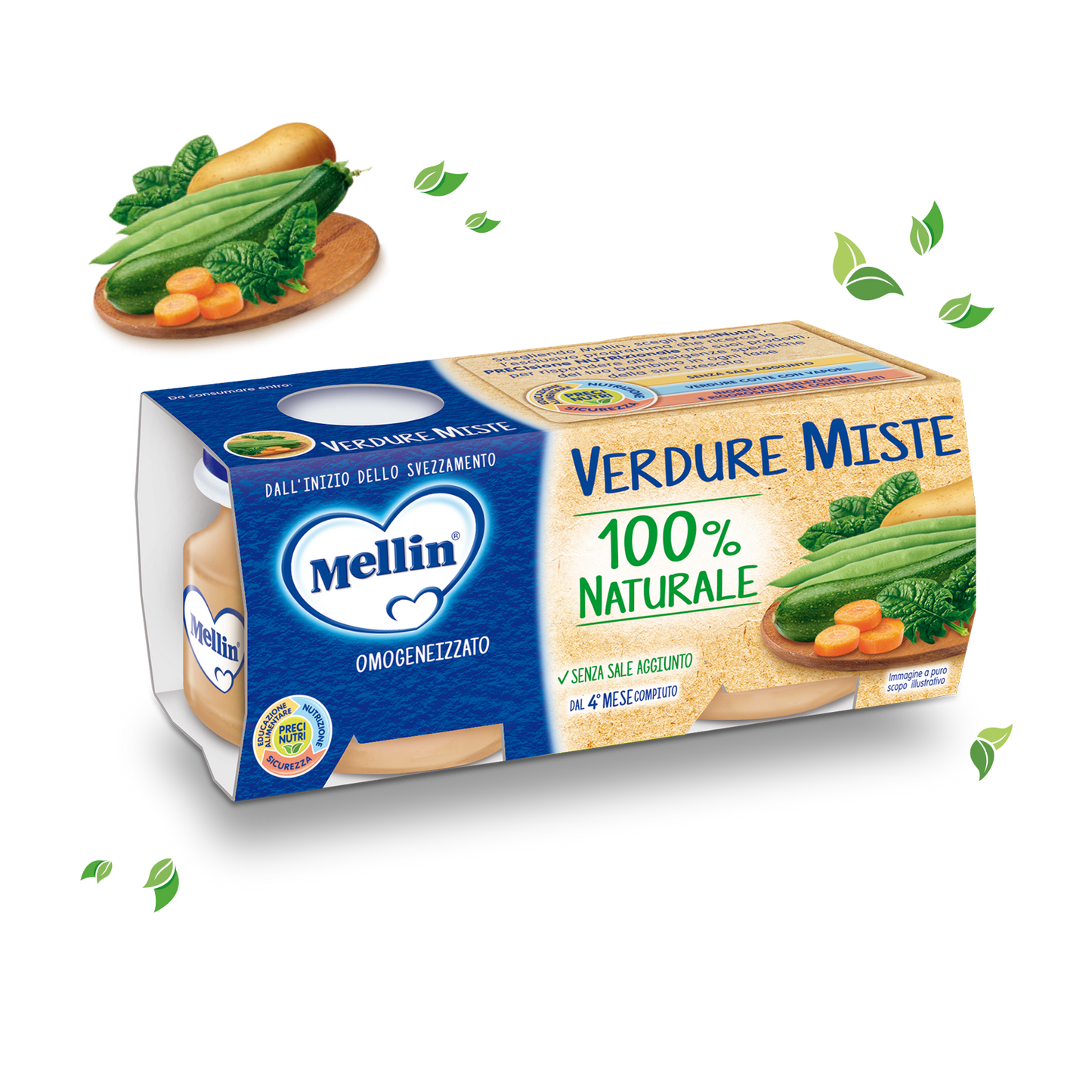 Verdure Miste Confezione da 160 g ℮ (2 vasetti x 80 g)