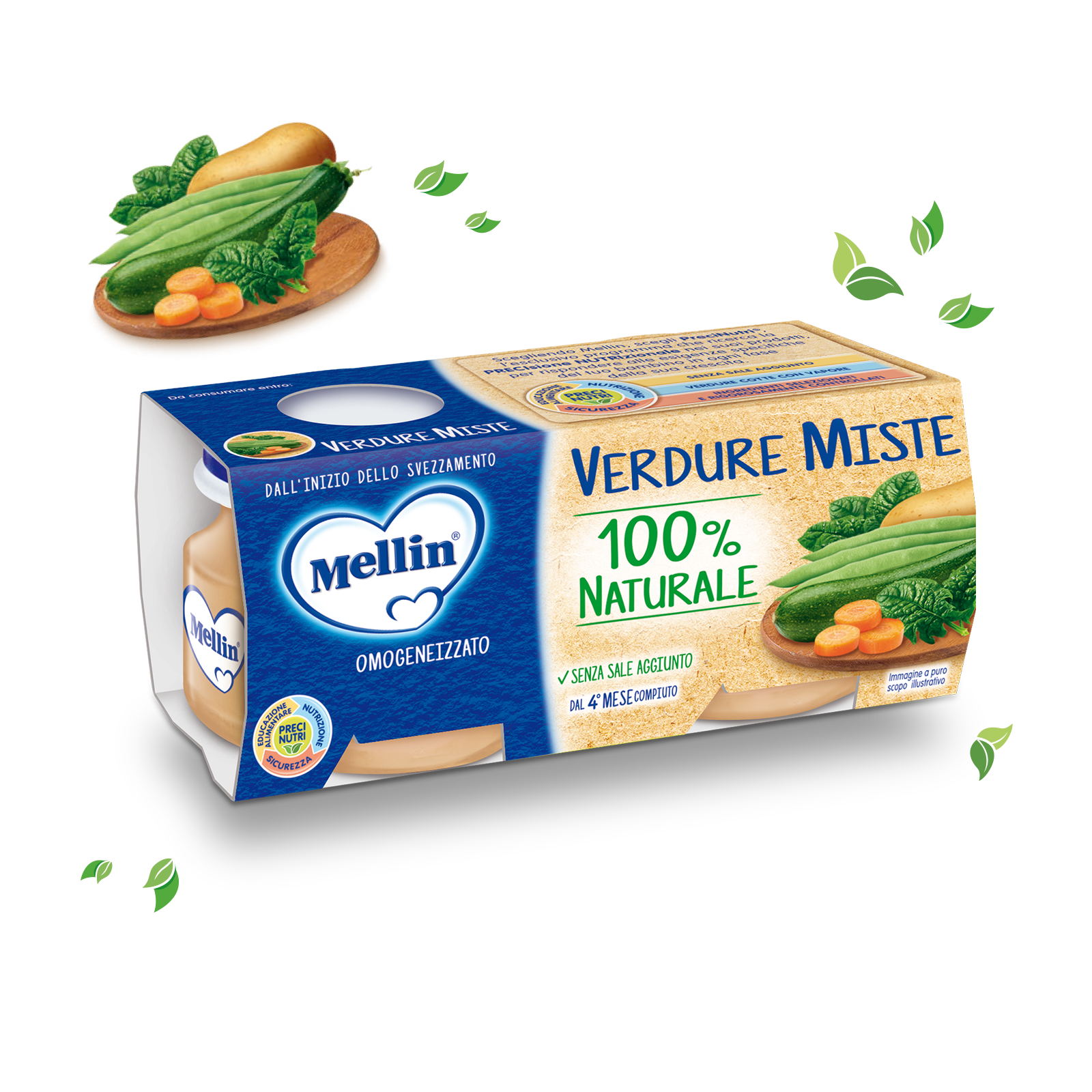 Verdure Miste Confezione da 160 g ℮ (2 vasetti x 80 g)