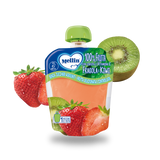 Merenda 100% fragola, kiwi e carota con Vitamina C Confezione da 90 g