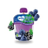 Merenda 100% mirtillo e ribes nero con carota Confezione da 90 g